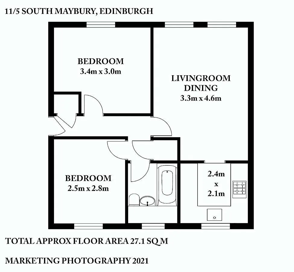 The South Maybury Residence Edinburgh Apartment